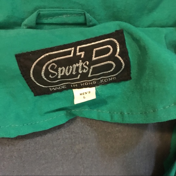 SOLD Cb sports vintage windbreaker - Picture 2 of 5